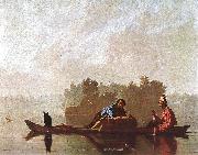 Bingham, George Caleb Fur Traders Going down the Missouri oil